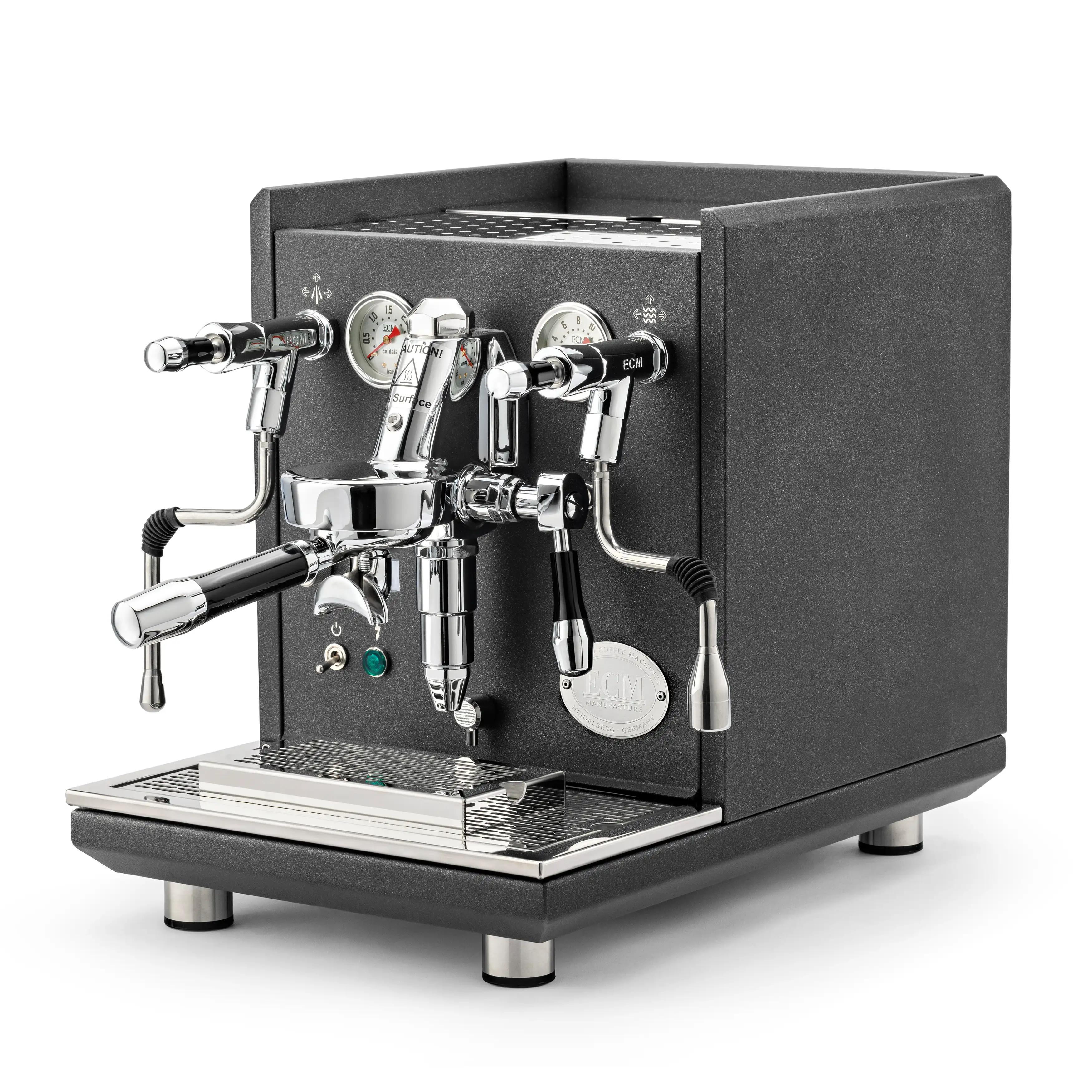 ECM Synchronika II Dualboiler Anthrazit Exklusiv Line