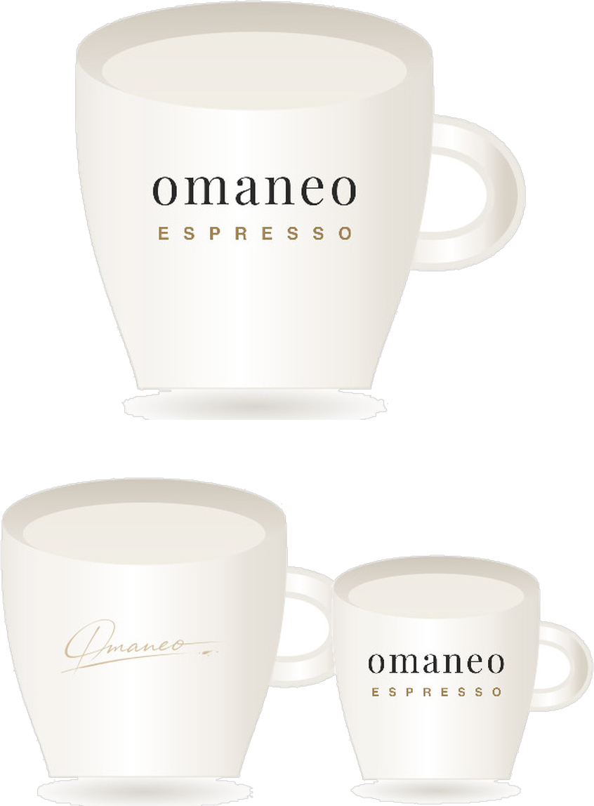 omaneo Tassen-Set · alle drei Größen