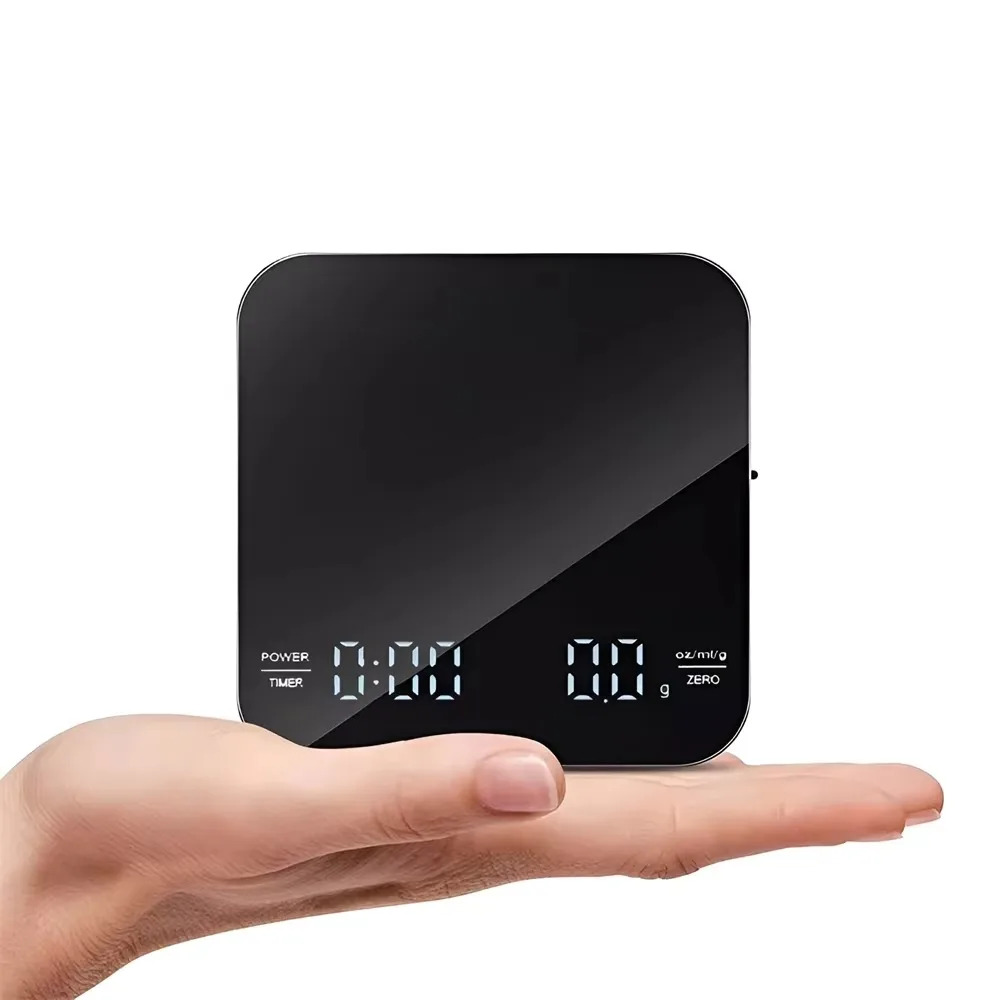 Espressowaage · mit Timer und Silikon-Pad – Bild 2