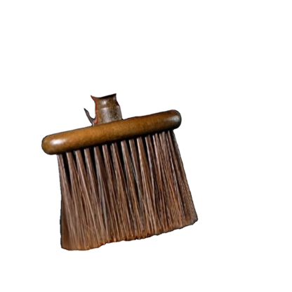 Barista-Dusting-Pinsel · Naturborste mit Holzgriff