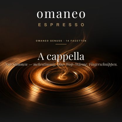 omaneo Genussreise — A cappella (Audio-CD)