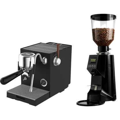 omaneo Espresso-Set · GUDRUN & GERD (schwarz)