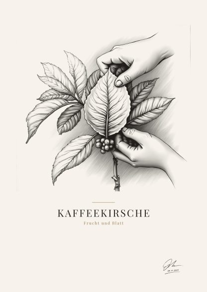 Poster · Kaffeekirsche
