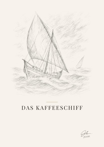 Poster · Das Kaffeeschiff