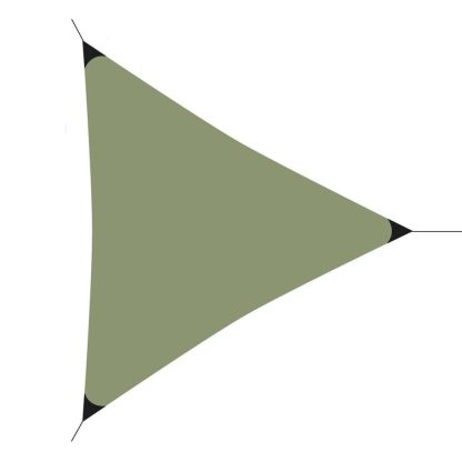 Sonnensegel dreieckig 3 × 3 × 3 m · grün