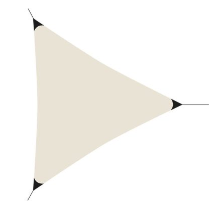 Sonnensegel dreieckig 3,6 m · creme