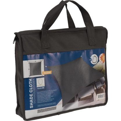 Sonnensegel quadratisch 3 × 3 m · grau