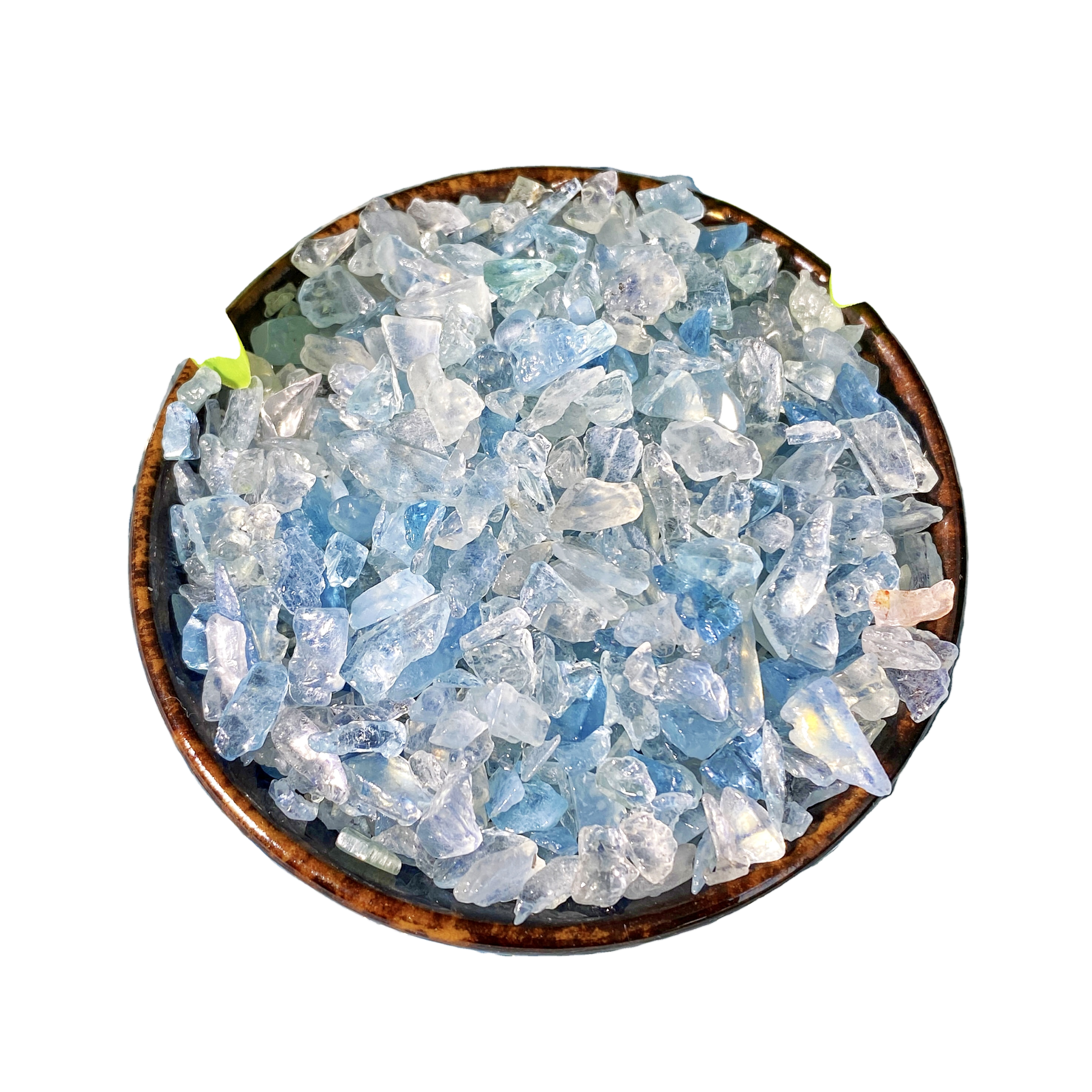 Aquamarin · Trommelsteine, 100 g, 1–5 mm – Bild 3