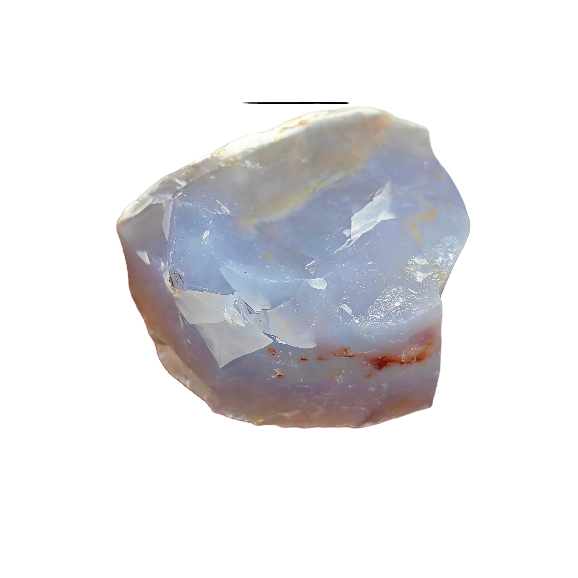Chalcedon · Rohstein, 1 Stück