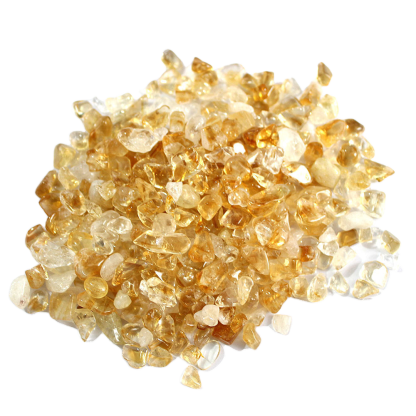 Citrin · Trommelsteine, 40 g, 5–7 mm