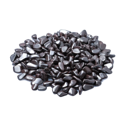 Hämatit · Trommelsteine, 200 g, 7–9 mm