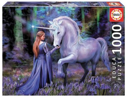 Educa Puzzle 9218494 – Bluebell woods – 1000 Teile Puzzle