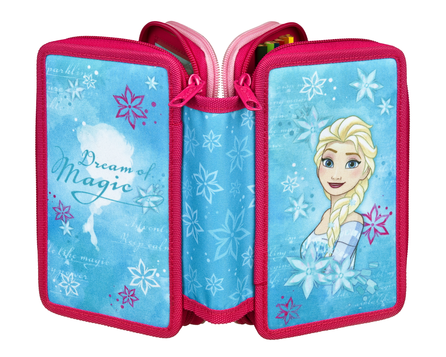 Disney Frozen - Tripledecker, gefülltes Schüleretui
