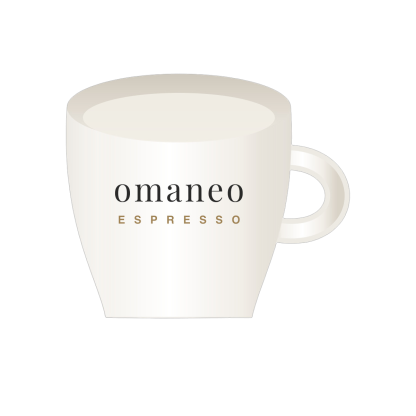 omaneo Milchkaffeetasse 350 ml