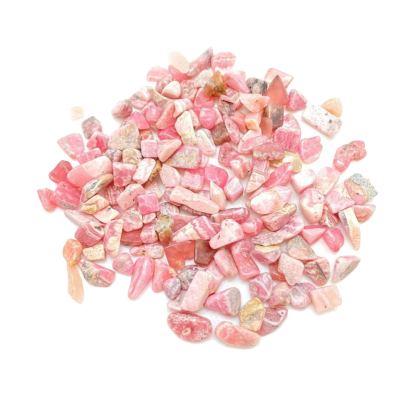 Rhodochrosit · Trommelsteine, 200 g, 5–7 mm