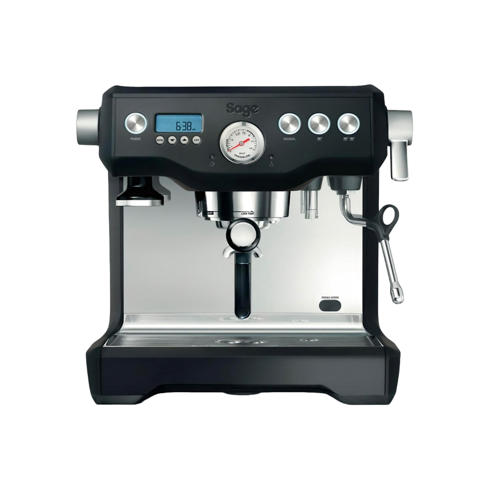 Sage the Dual Boiler SES920BTR Black Truffle, freigestellt