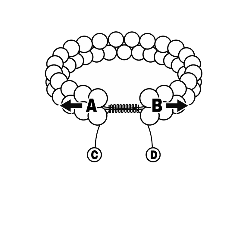 Obsidian · Armband – Bild 3