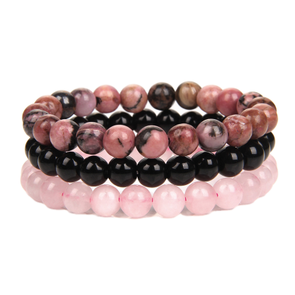 Rhodonit · Armband