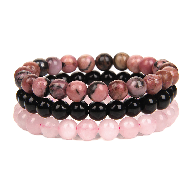 Rhodonit · Armband