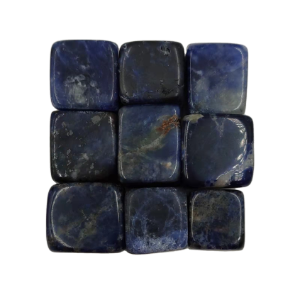 Sodalith · Trommelsteine, 15–25 mm