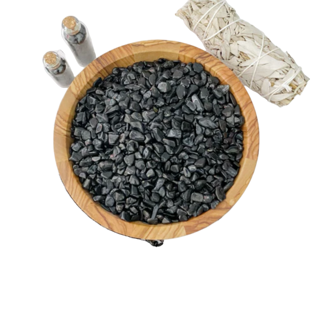 Turmalin · Trommelsteine, 200 g, 7–9 mm – Bild 2