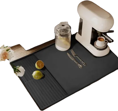 Abtropfmatte · Silikon für Espressomaschine, 60 × 40 cm