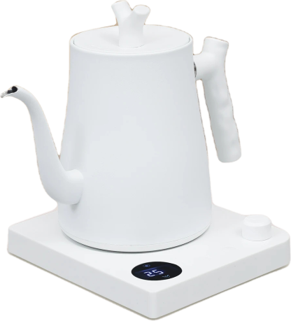 Schwanenhals-Wasserkocher · Temperaturwahl 40–100 °C, 1 l