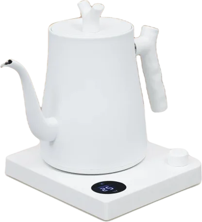 Schwanenhals-Wasserkocher · Temperaturwahl 40–100 °C, 1 l
