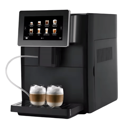 omaneo.SARAH · Kaffeevollautomat mit 7-Zoll-Touchscreen und Milchsystem